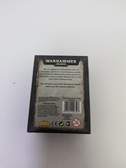 Warhammer 40k: Datacards - Chaos Daemons