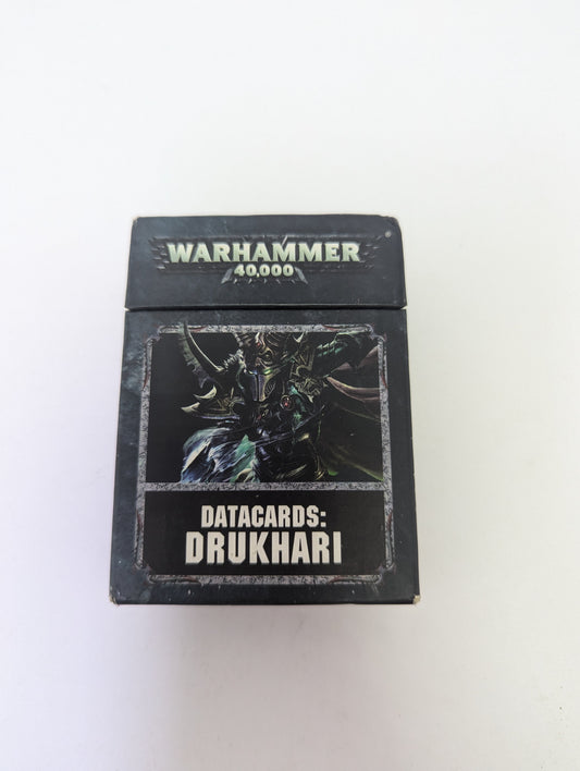 Warhammer 40k: Datacards - Drukhari