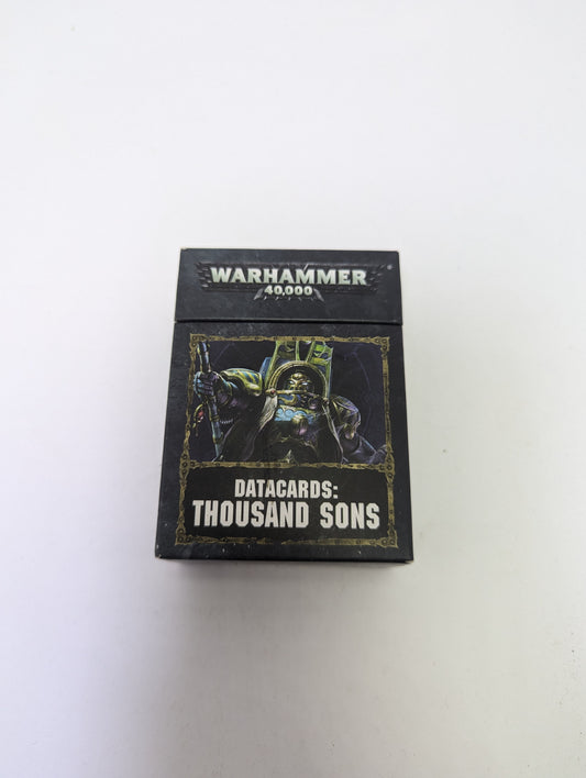 Warhammer 40k: Datacards - Thousand Sons