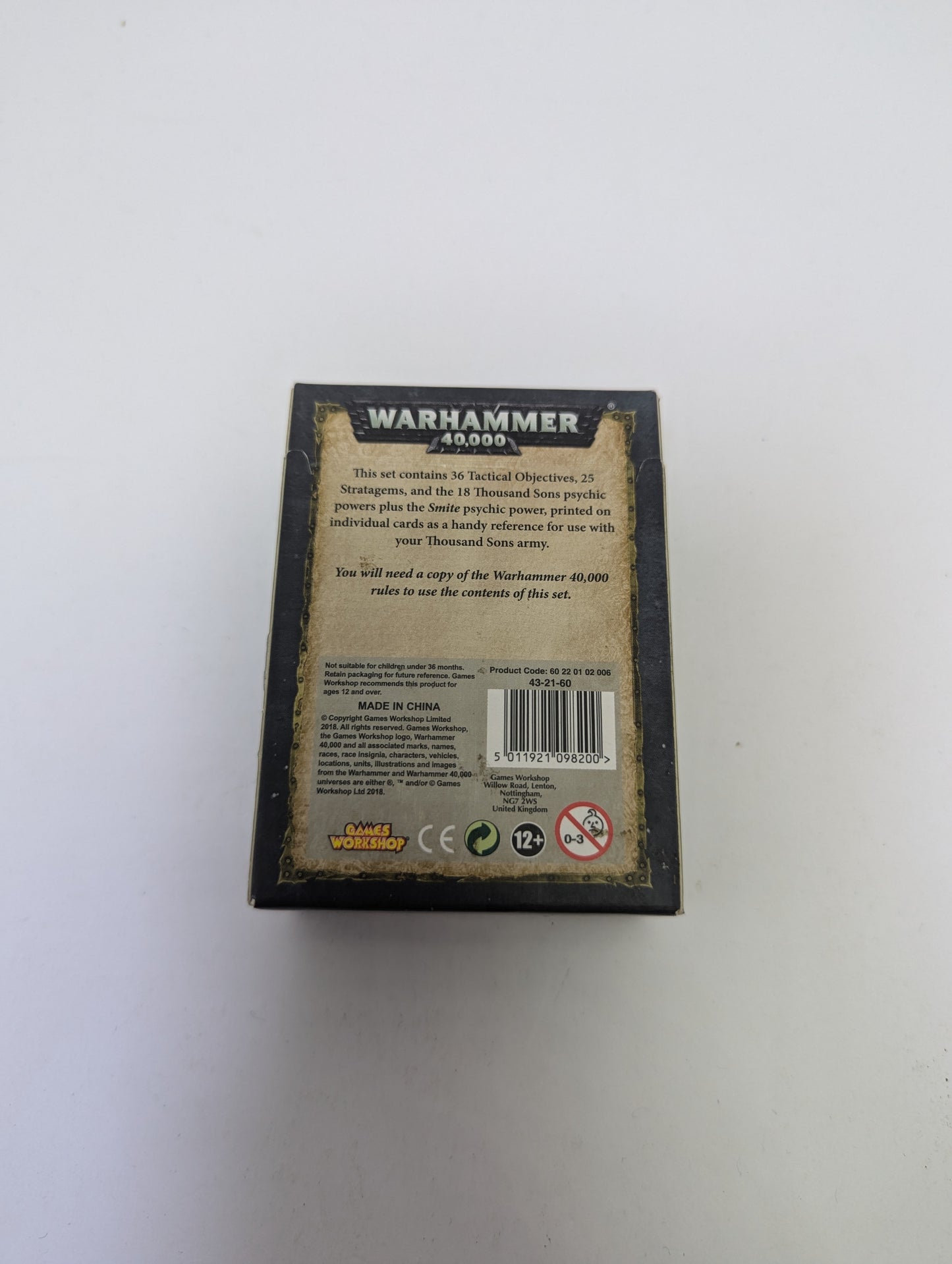 Warhammer 40k: Datacards - Thousand Sons