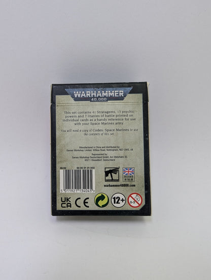 Warhammer 40k Datacards - Space Marines