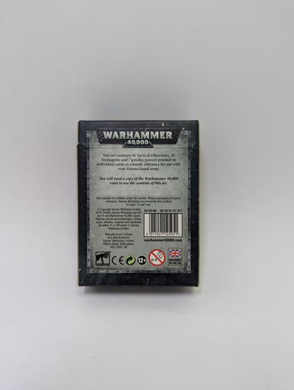 Warhammer 40k Datacards - Raven Guard
