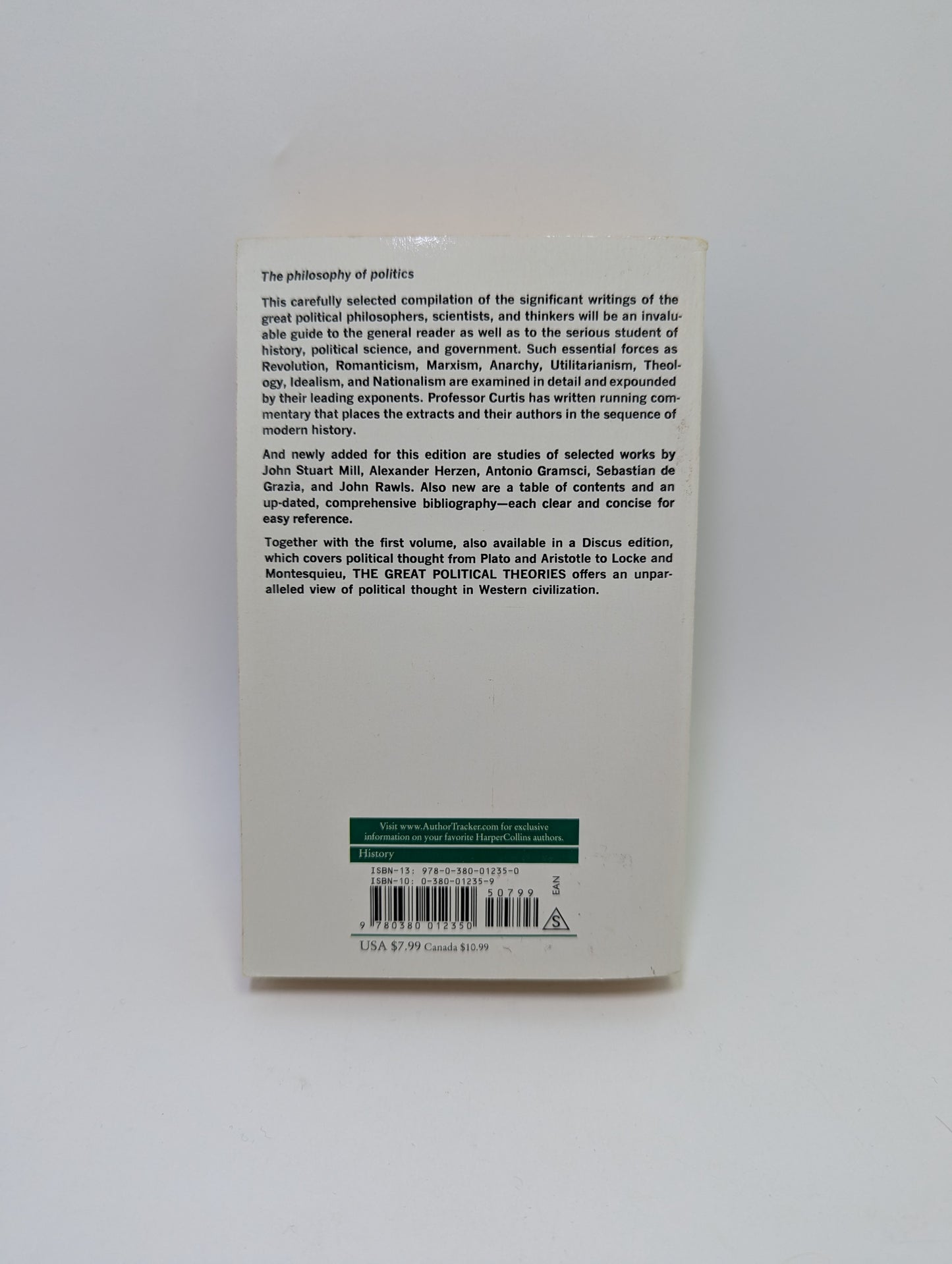 The Great Political Theories Volume 2 - Book (English)