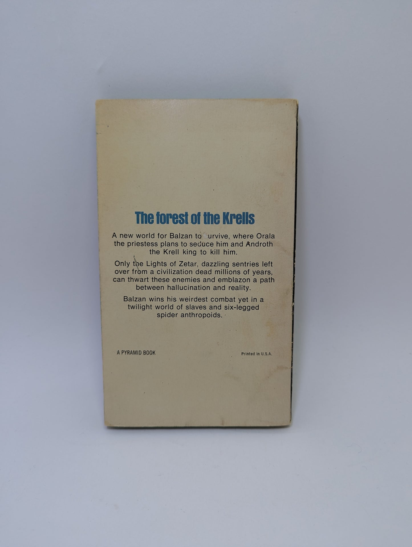 Balzan of the Cat People - Book (English)