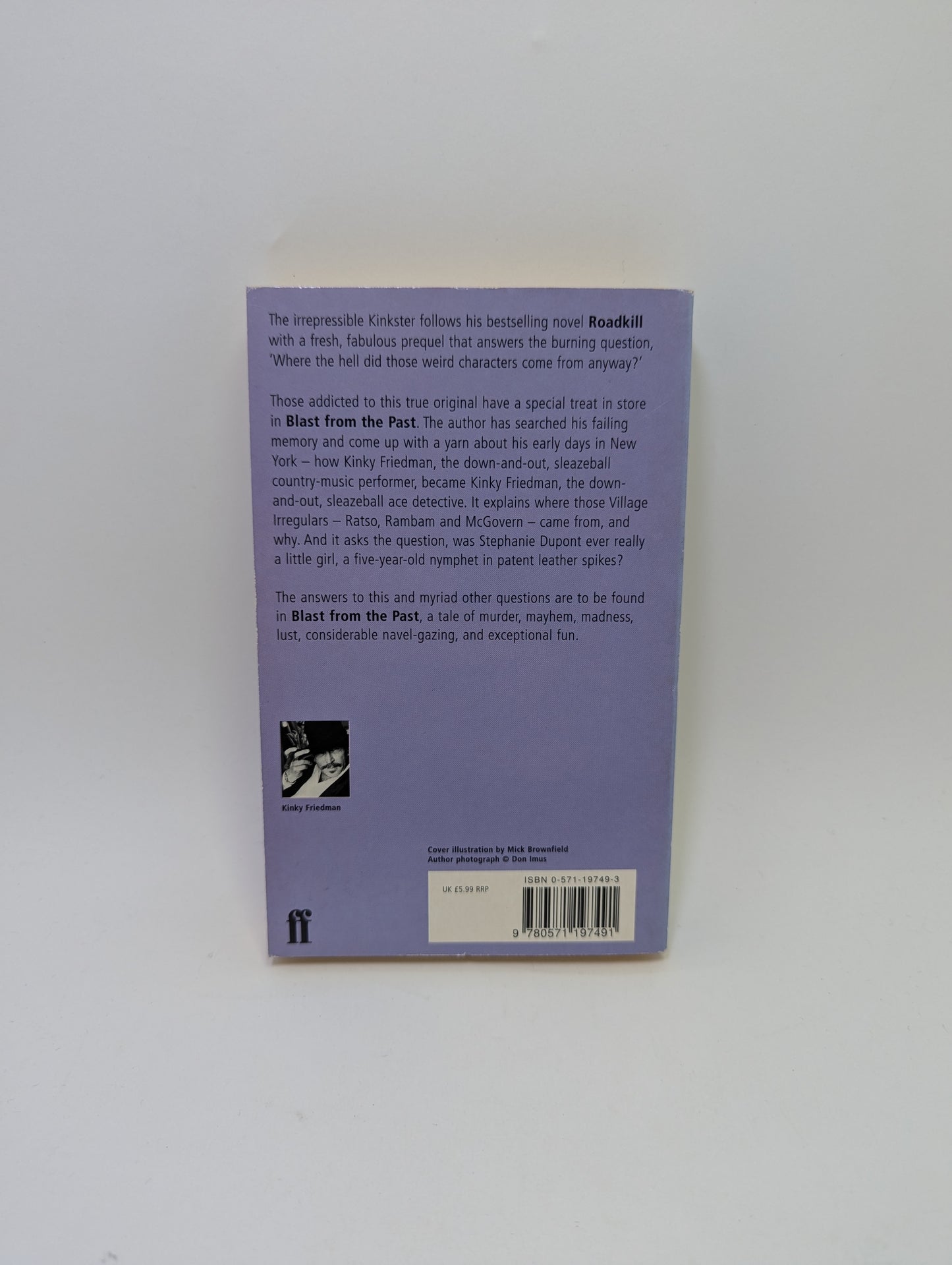 Blast from the Past - Book (English)