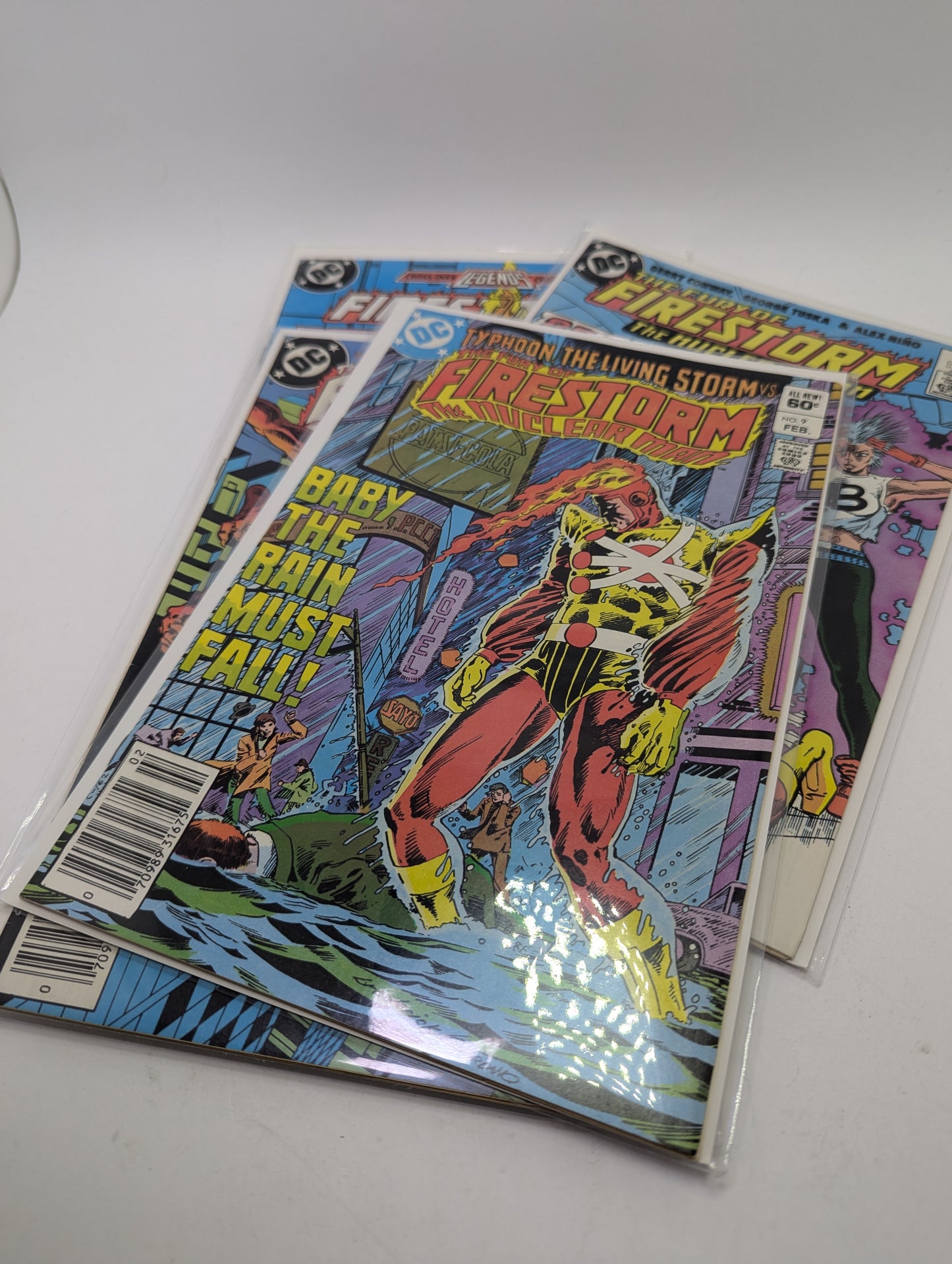 The Fury of Firestorm #9, 11, 31, 56 – Komiksai (anglų kalba)