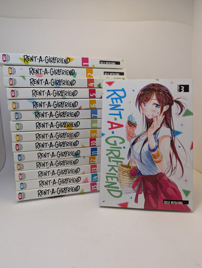 Rent-A-Girlfriend Vol. 1-15 – Manga rinkinys (anglų kalba)