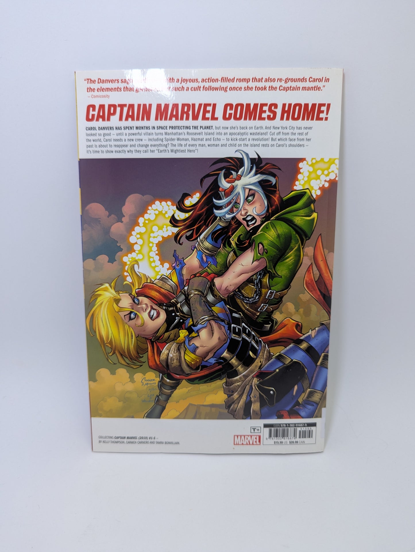 Captain Marvel: Re-Entry – Grafinė novelė (anglų kalba)