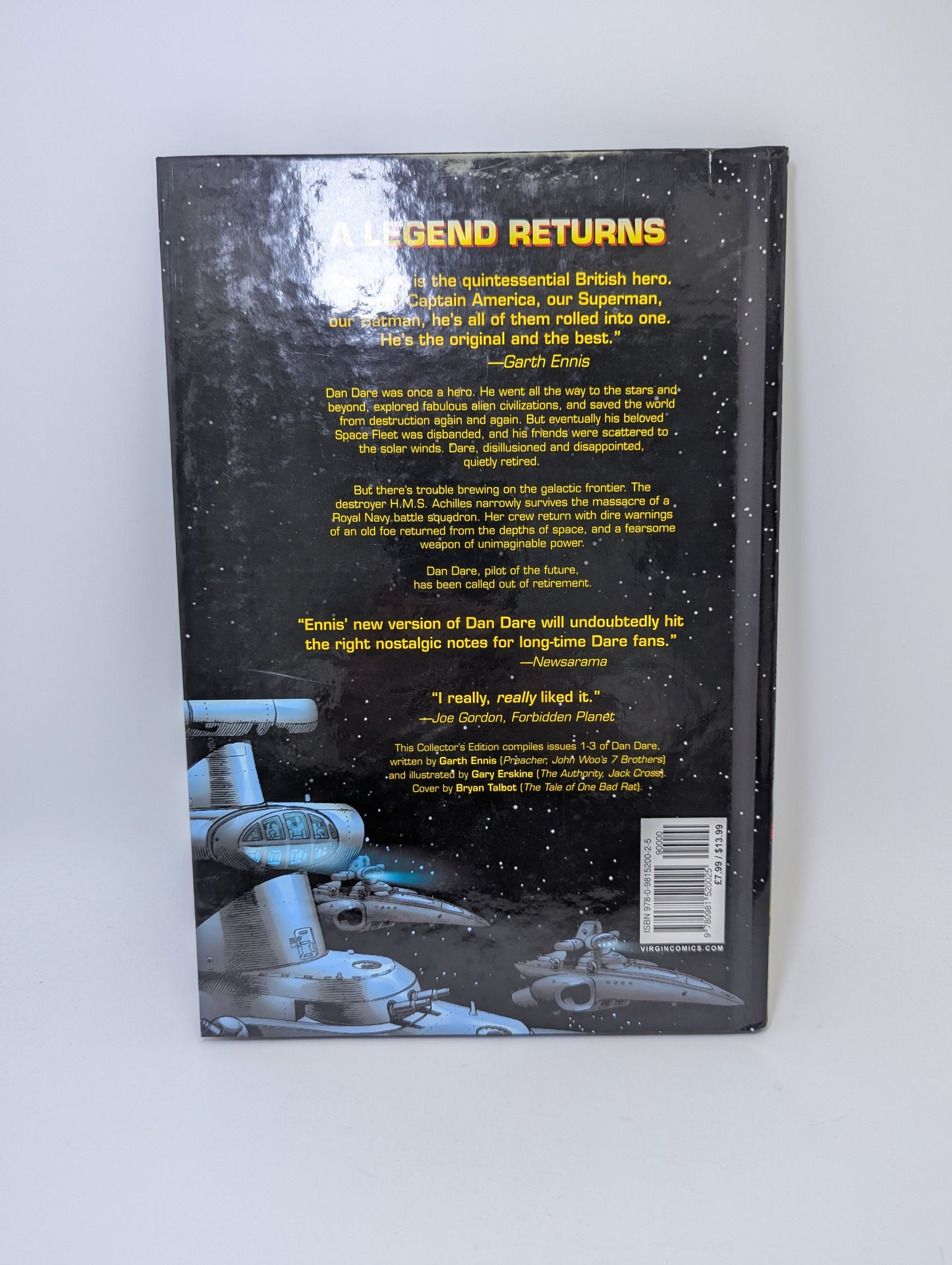 Dan Dare by Garth Ennis – Grafinė novelė (anglų kalba)