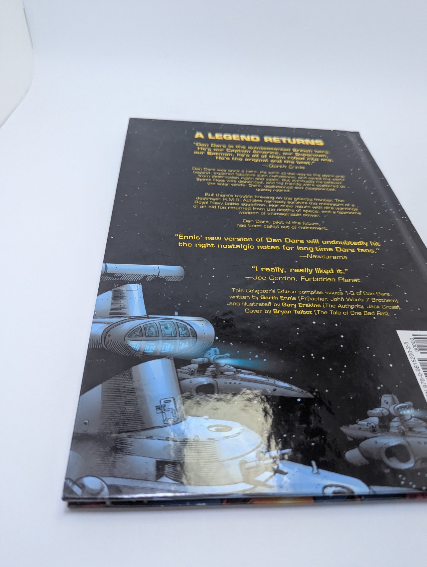 Dan Dare by Garth Ennis – Grafinė novelė (anglų kalba)