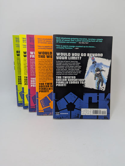 Blue Lock, Vol. 1–5 – Manga (anglų kalba)