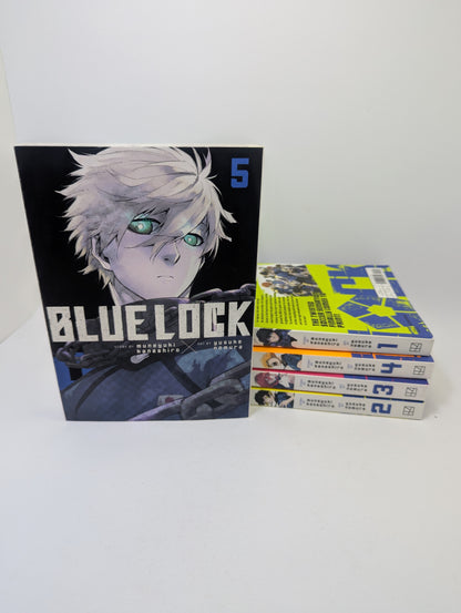 Blue Lock, Vol. 1–5 – Manga (anglų kalba)