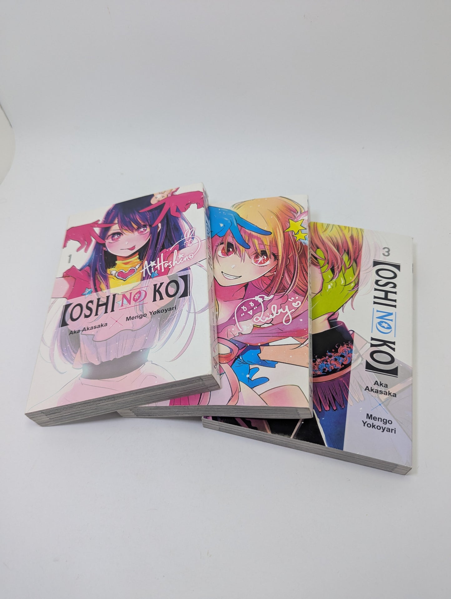 Oshi no Ko, Vol. 1–3 – Manga (anglų kalba)