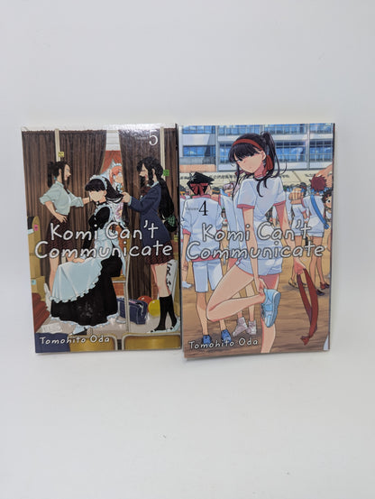 Komi Can't Communicate, Vol. 1–5 – Manga (anglų kalba)