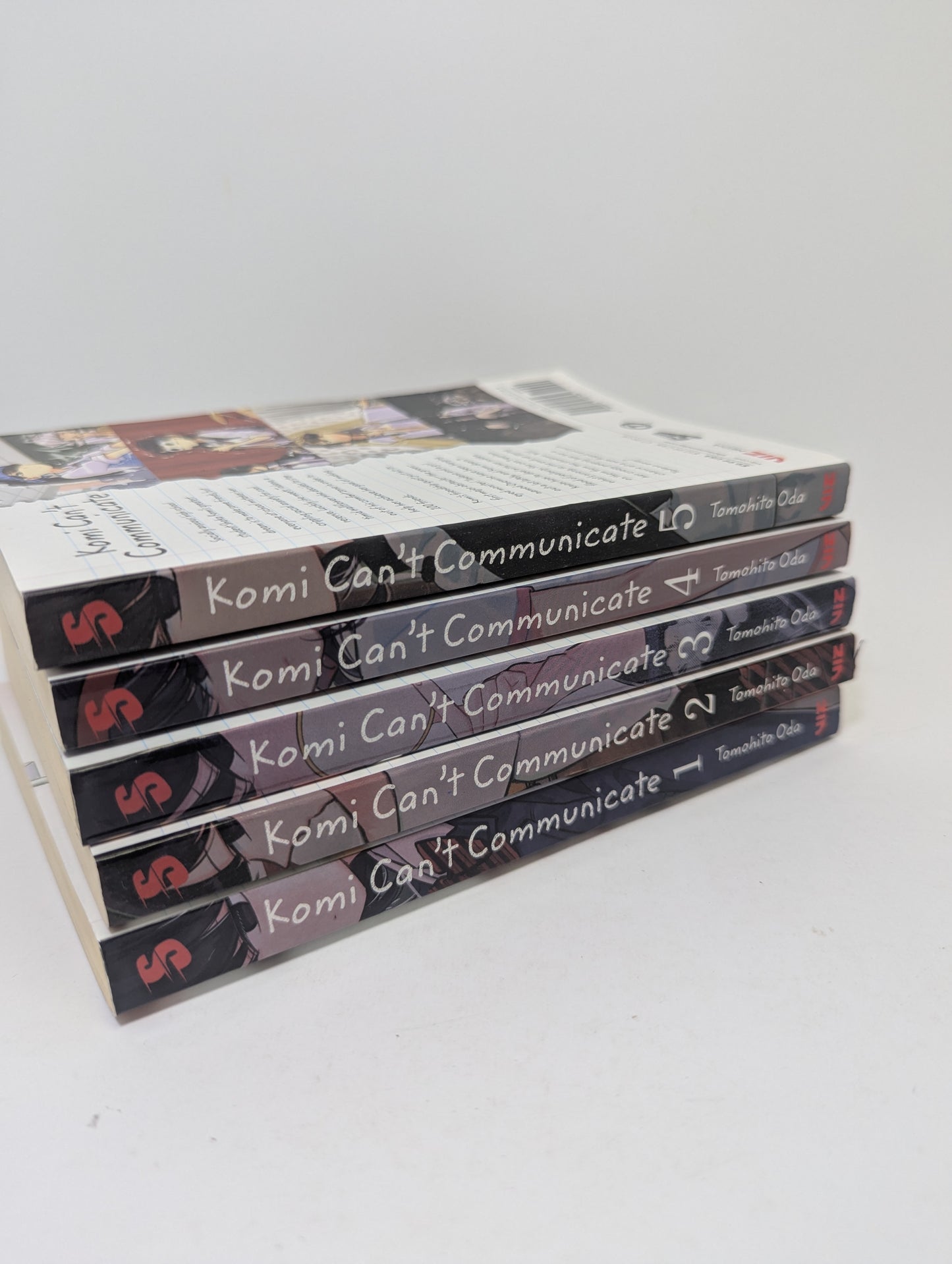 Komi Can't Communicate, Vol. 1–5 – Manga (anglų kalba)