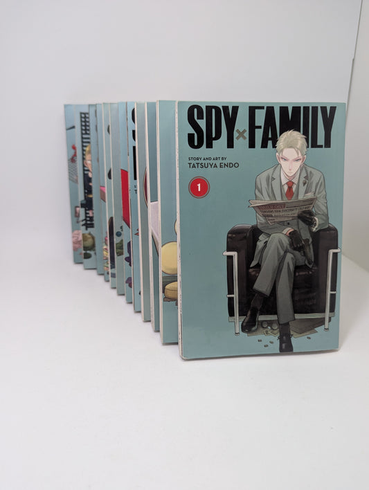Spy × Family, Vol. 1–12 – Manga (anglų kalba)
