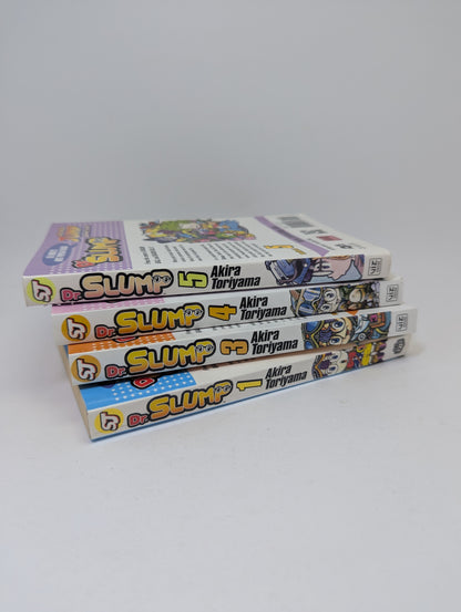 Dr. Slump, Vol. 1, 3, 4, 5 – Manga (anglų kalba)
