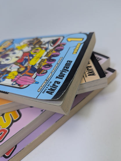 Dr. Slump, Vol. 1, 3, 4, 5 – Manga (anglų kalba)