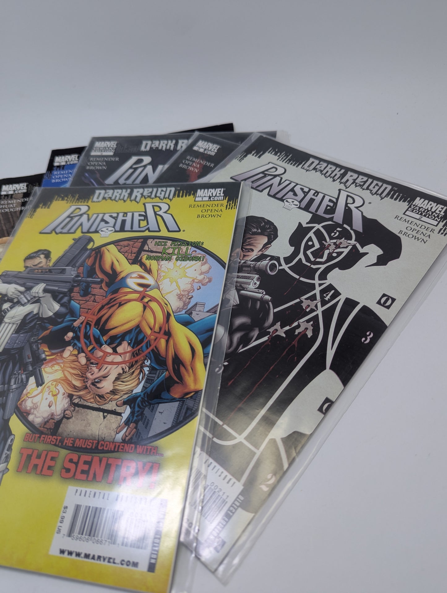Punisher #1–6 (2009) – Komiksų rinkinys (anglų kalba)