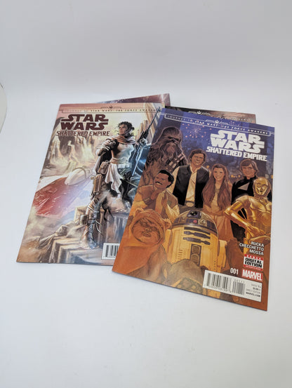 Journey to Star Wars: The Force Awakens – Shattered Empire #1–4 (2015) – Komiksų rinkinys (anglų kalba)