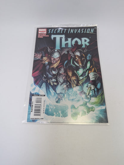 Secret Invasion: Thor #1–3 (2008) – Komiksų rinkinys (anglų kalba)