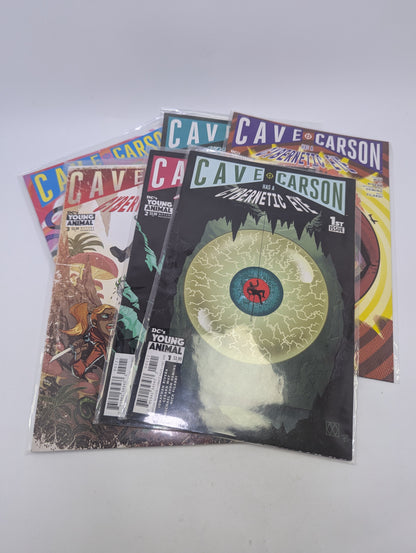 Cave Carson Has a Cybernetic Eye #1–6 (2014) – Komiksų rinkinys (anglų kalba)