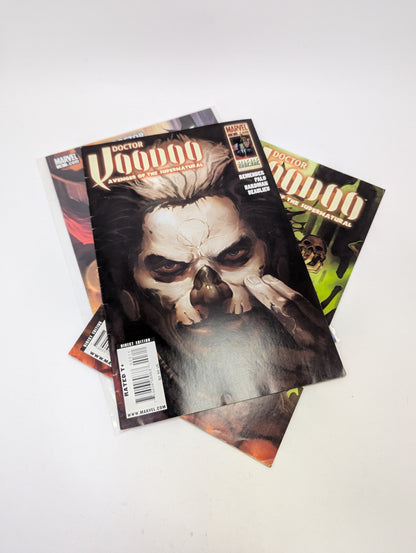 Doctor Voodoo: Avenger of the Supernatural #2-5 (2010) – Komiksų rinkinys (anglų kalba)