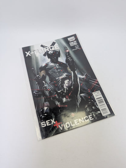 X-Force: Sex & Violence #1-3 (2010) – Komiksų rinkinys (anglų kalba)