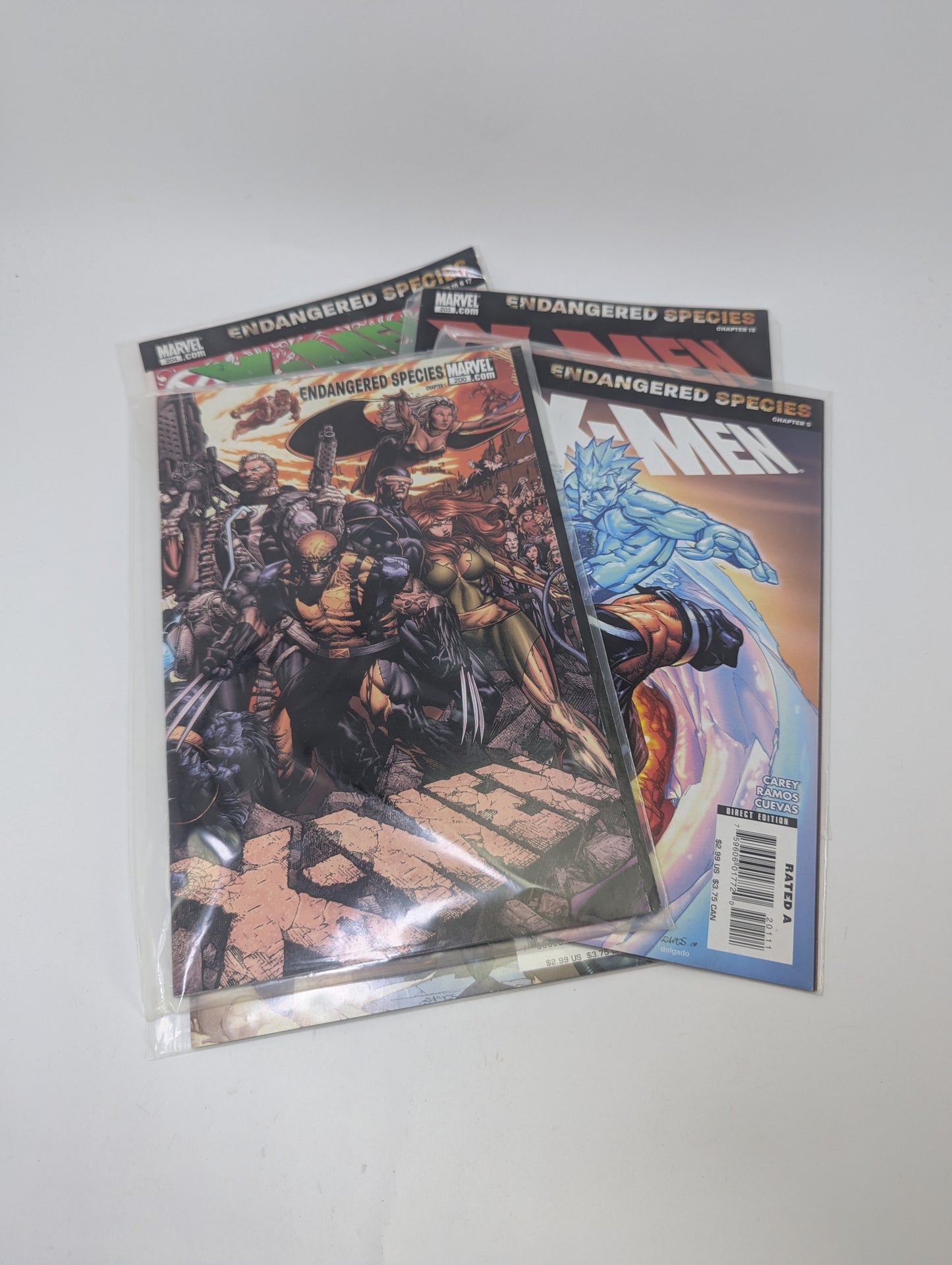 X-Men #200–204 (2007) – Komiksų rinkinys (anglų kalba)