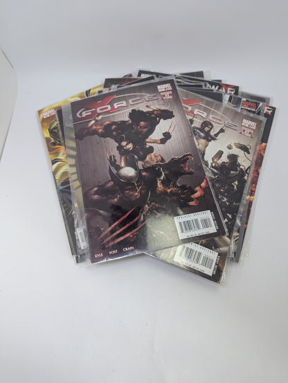 X-Force #1–4, 6–25 (2008) – Komiksų rinkinys (anglų kalba)