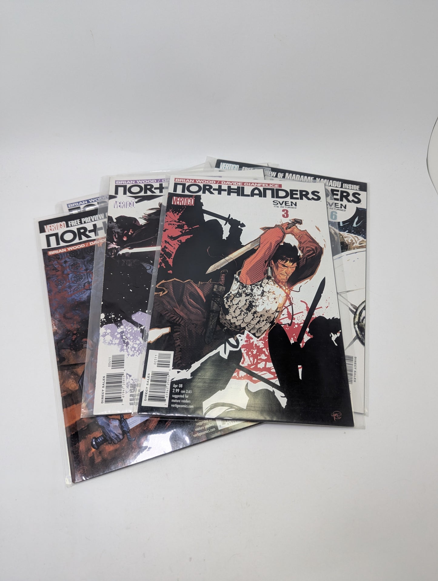 Northlanders: Sven the Returned #1–8 – Komiksų rinkinys (anglų kalba)