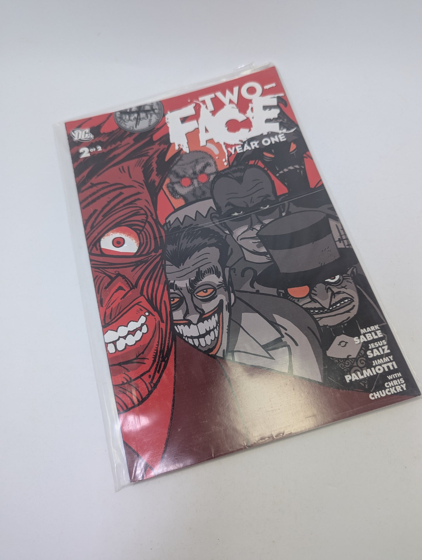 Two-Face: Year One #1–2 – Komiksų rinkinys (anglų kalba)