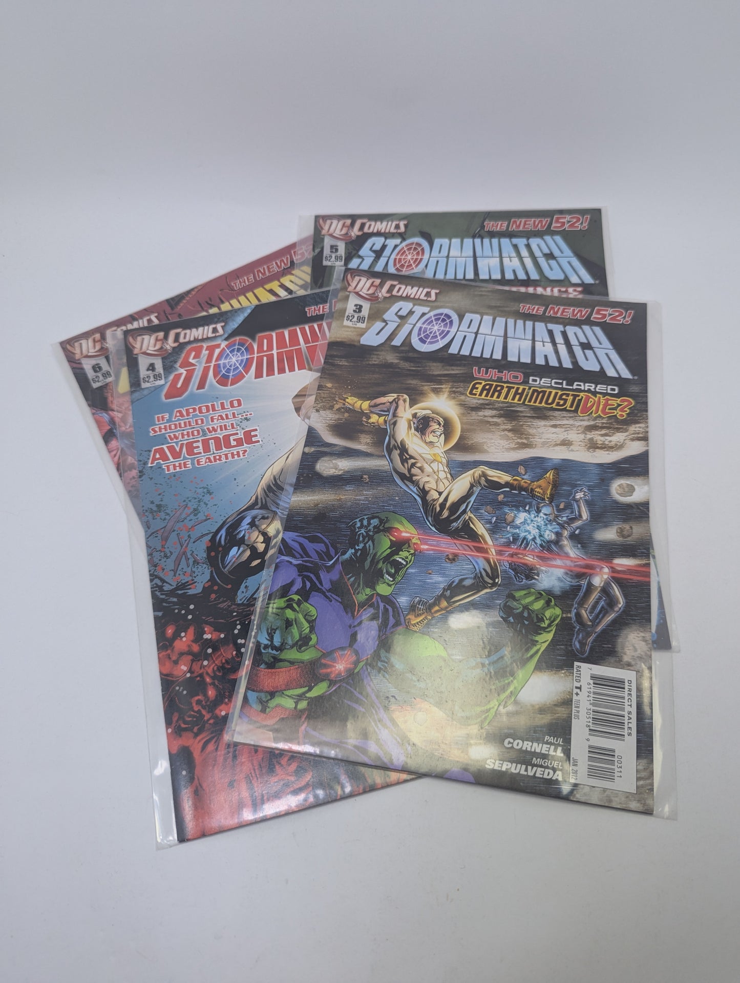 Stormwatch #1–6 (2011) – Komiksų rinkinys (anglų kalba)