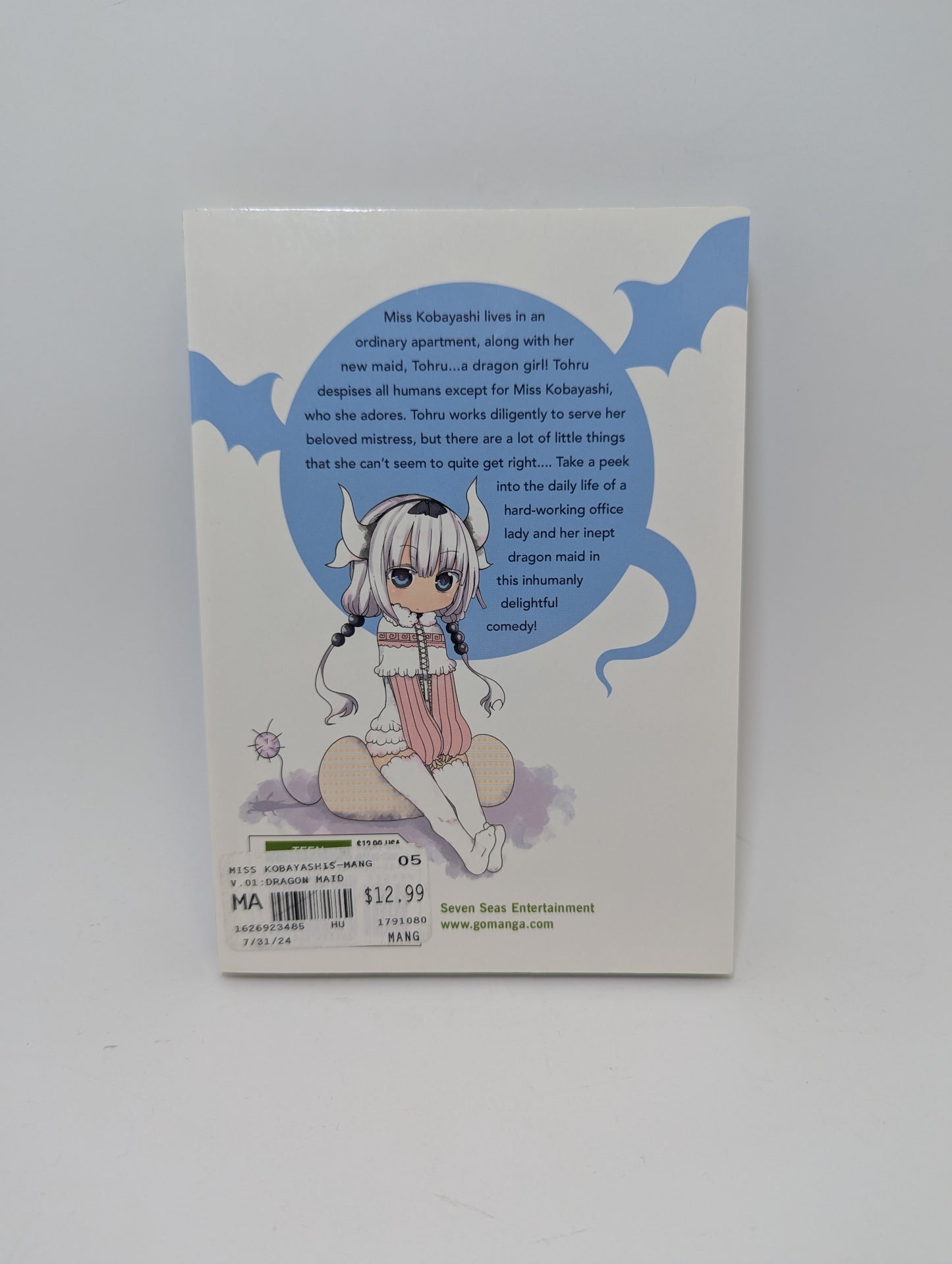 Miss Kobayashi's Dragon Maid, Vol. 1 - Manga
