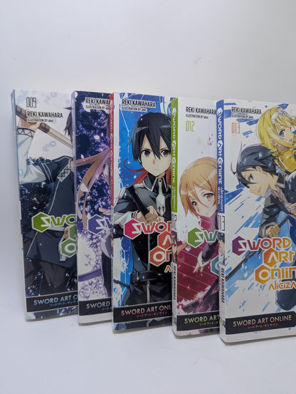 Sword Art Online: Alicization Dividing, Vol. 9-13 - Knyga