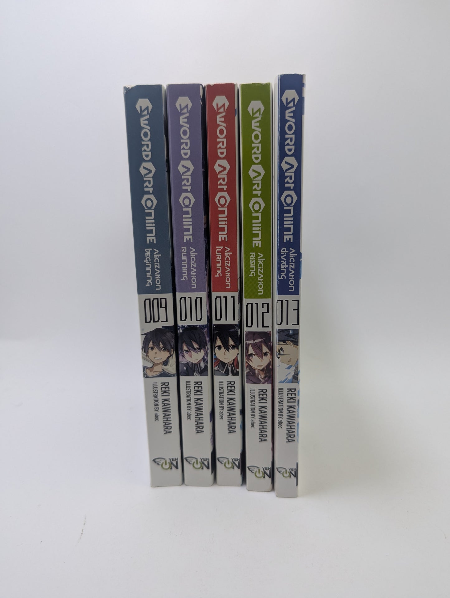 Sword Art Online: Alicization Dividing, Vol. 9-13 - Knyga