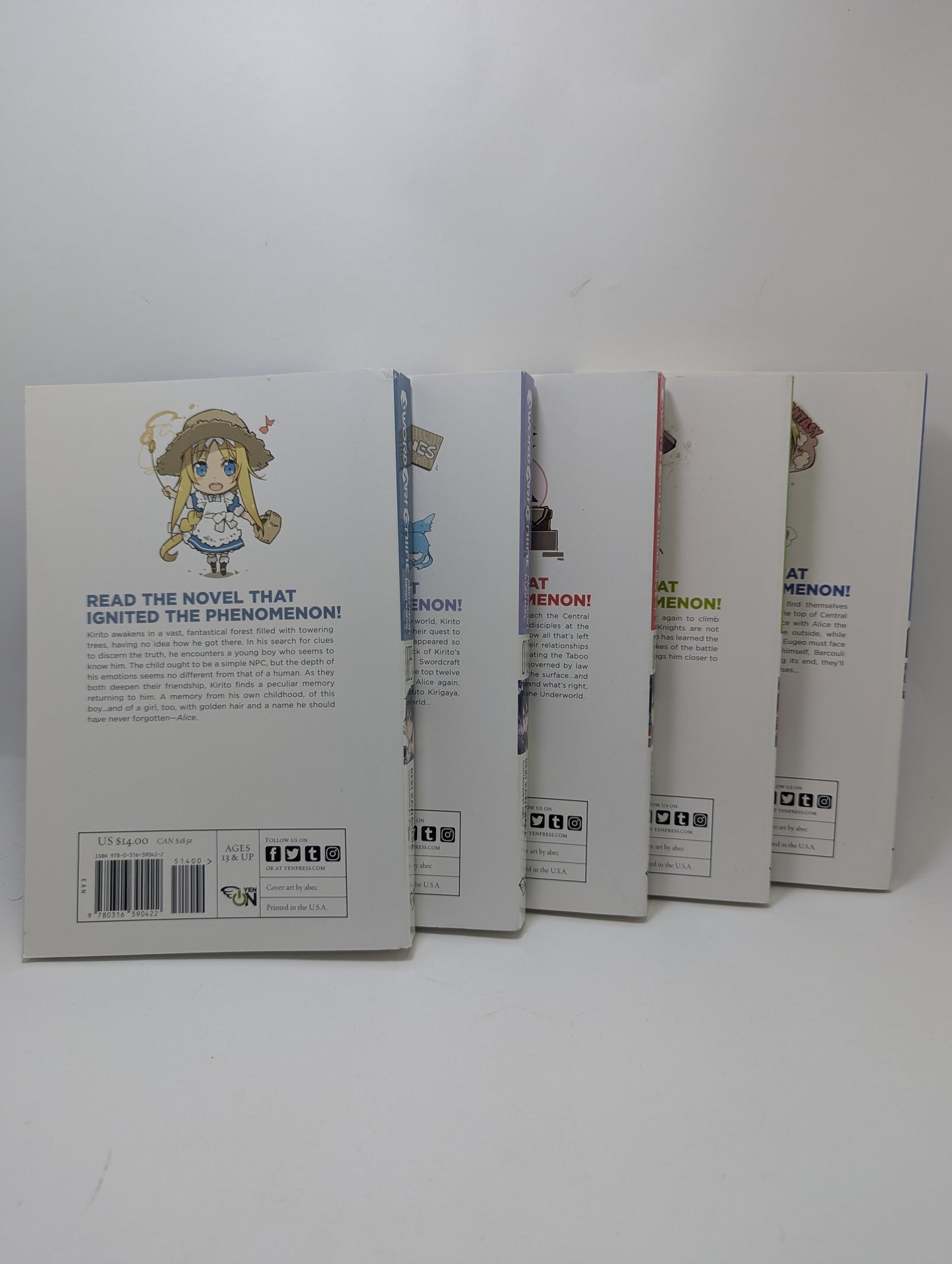 Sword Art Online: Alicization Dividing, Vol. 9-13 - Knyga