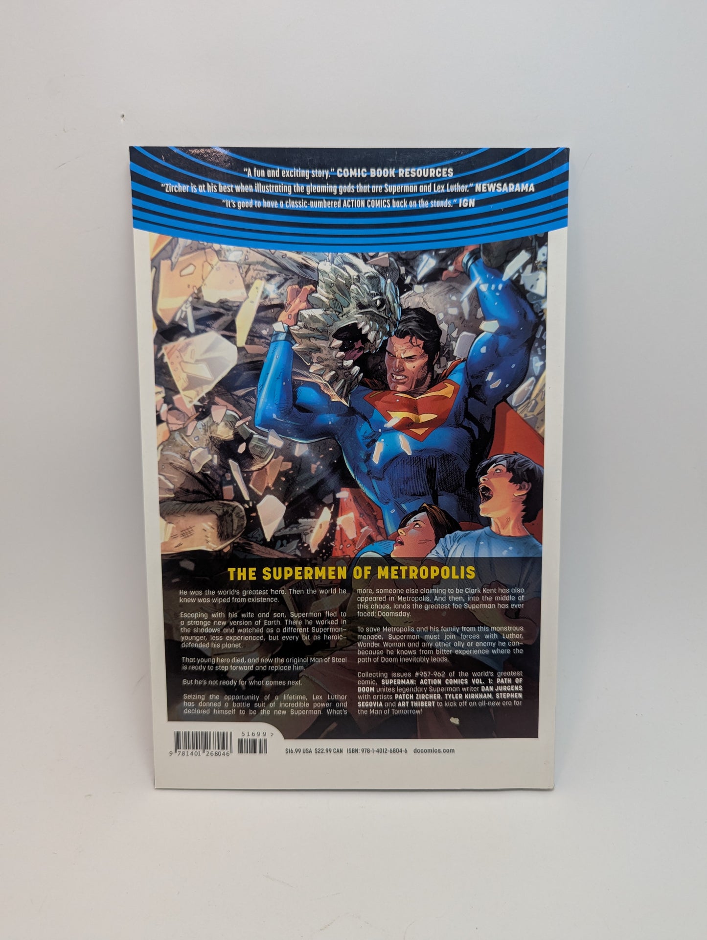 Superman Action Comics: Path of Doom - Grafinė novelė