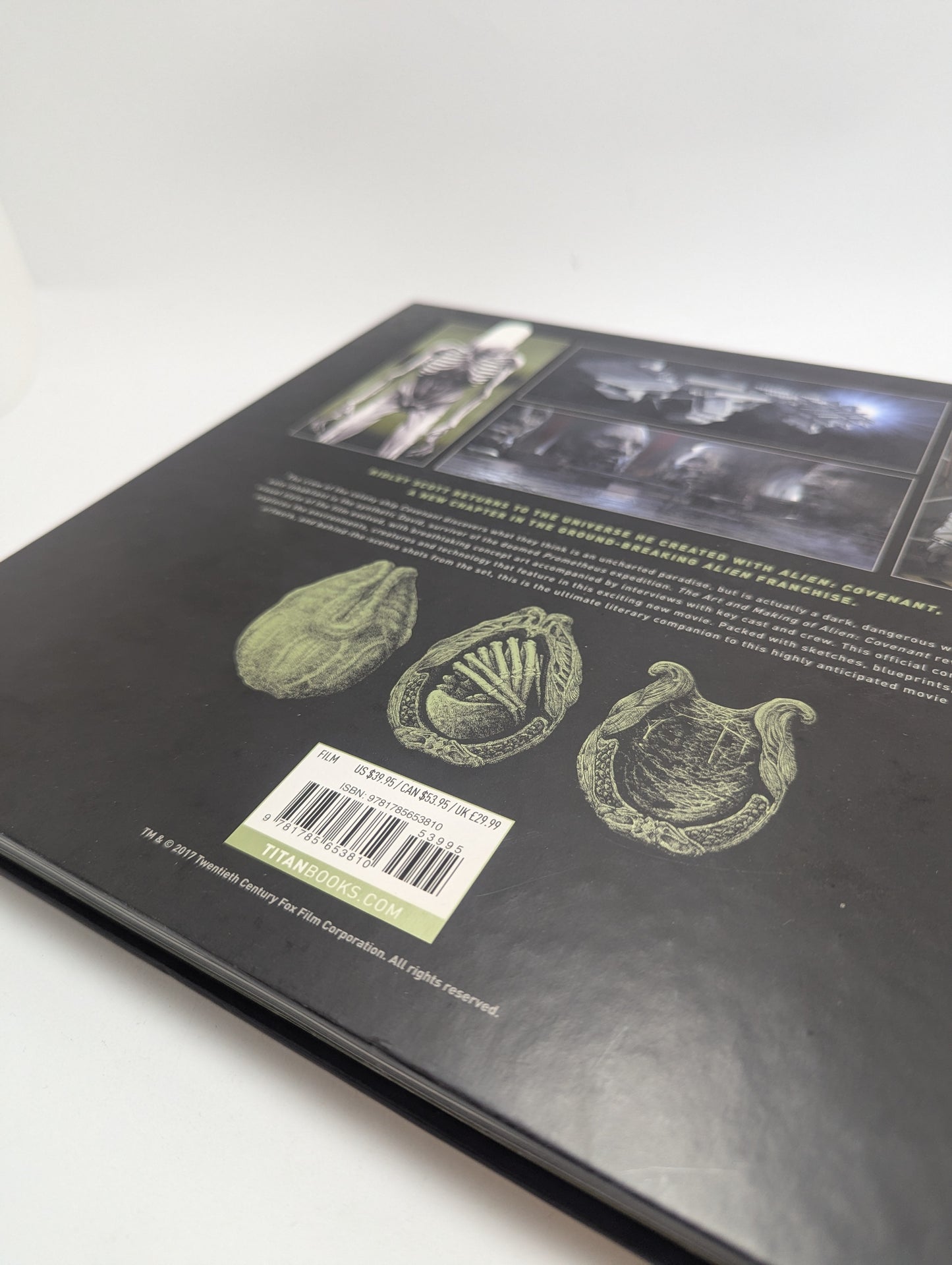 Alien Covenant: The Art of the Film – Meno Knyga (anglų kalba)