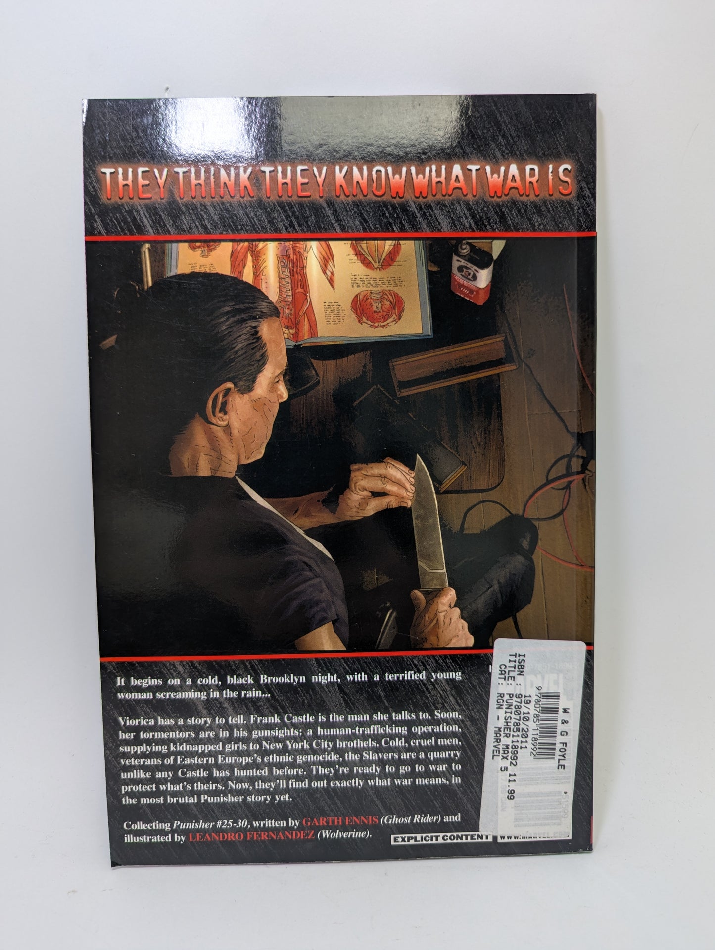 The Punisher: The Slavers - Grafinė novelė