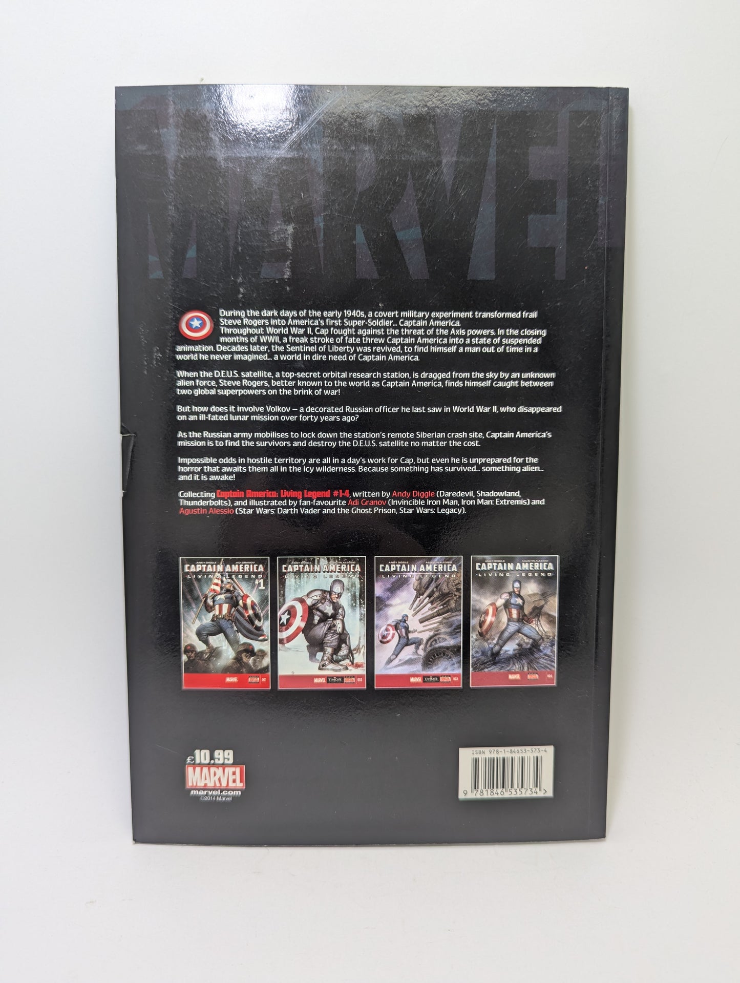 Captain America: Living Legend - Grafinė novelė