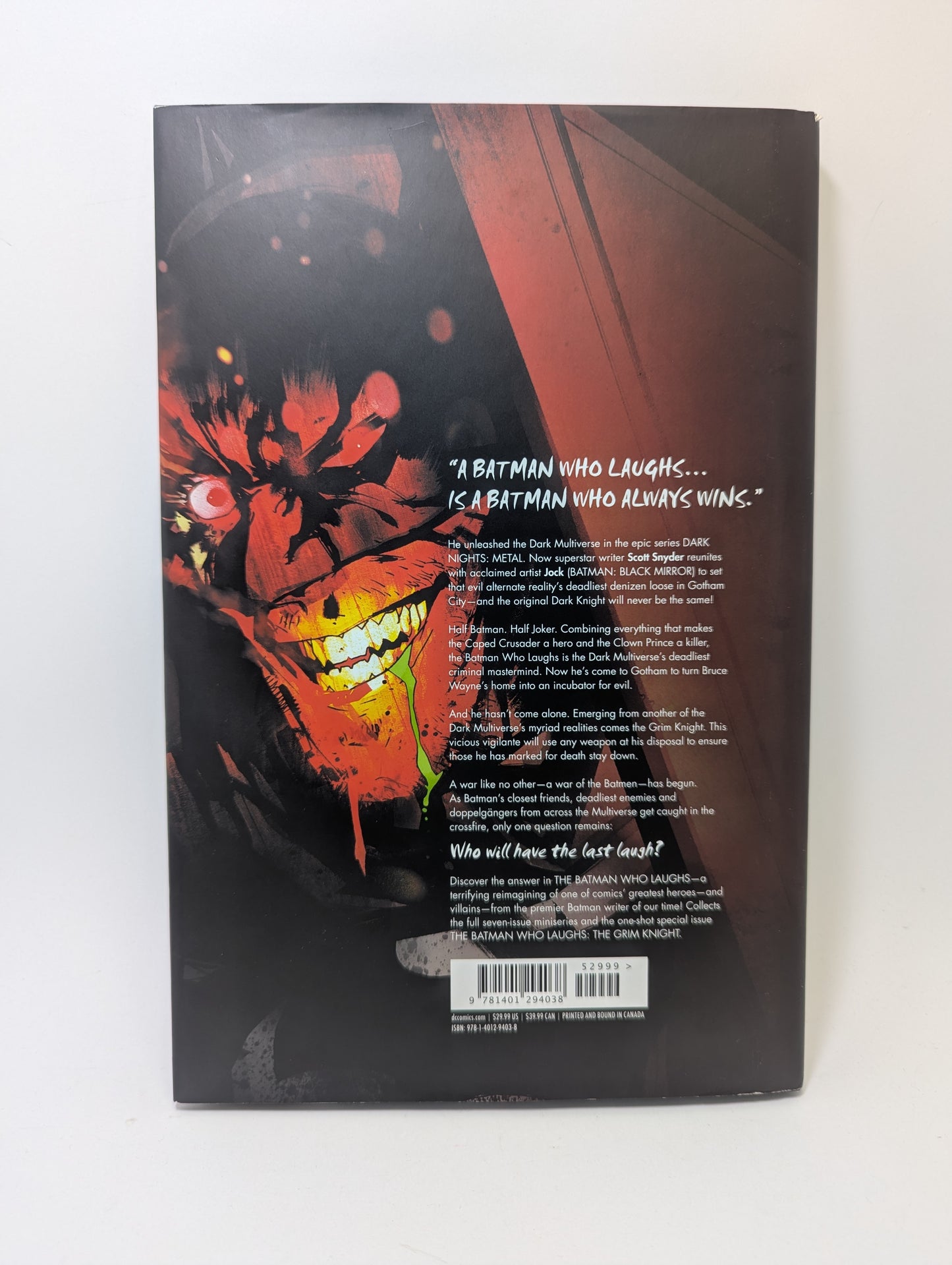 The Batman Who Laughs - Grafinė novelė