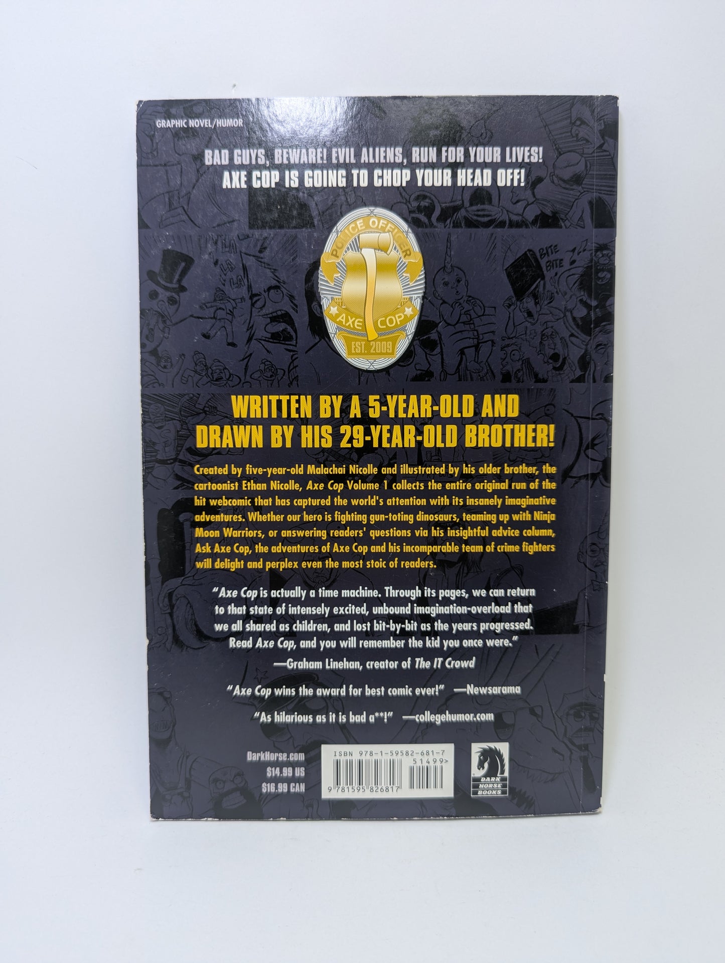 Axe Cop, Vol. 1 - Grafinė novelė