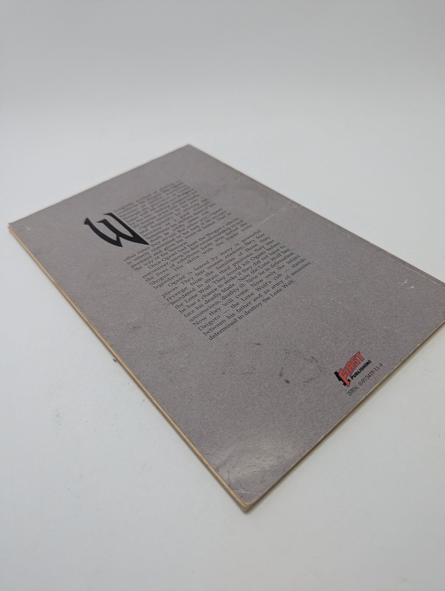 Lone Wolf and Cub, Nr. 2 - Grafinė novelė