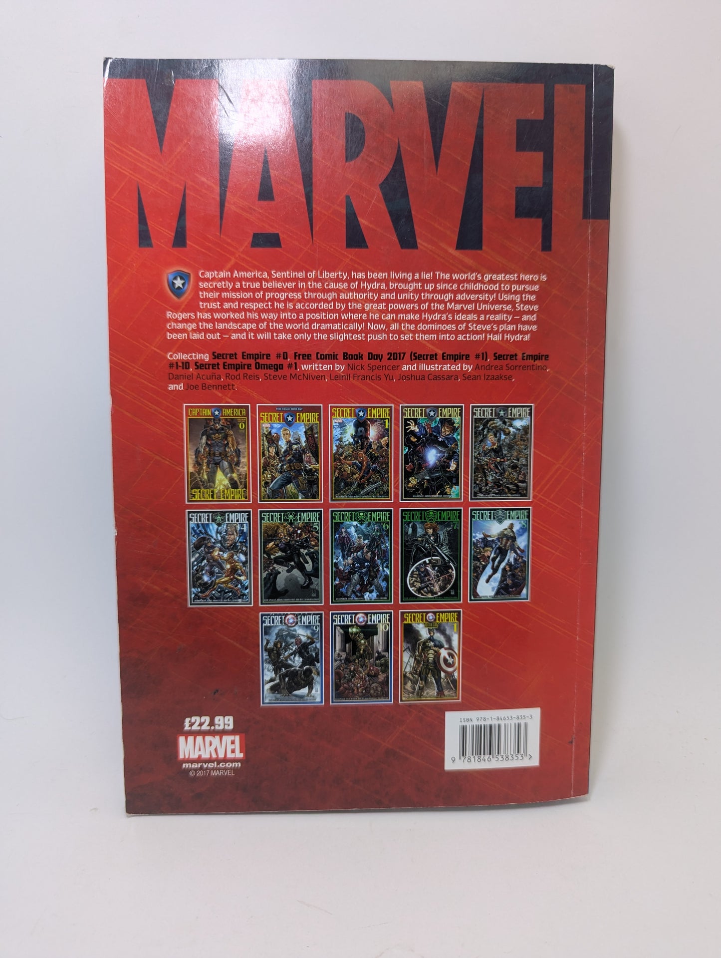 Secret Empire - Grafinė novelė