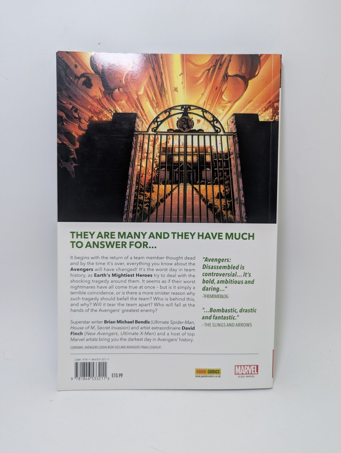 The Avengers: Disassembled - Grafinė novelė