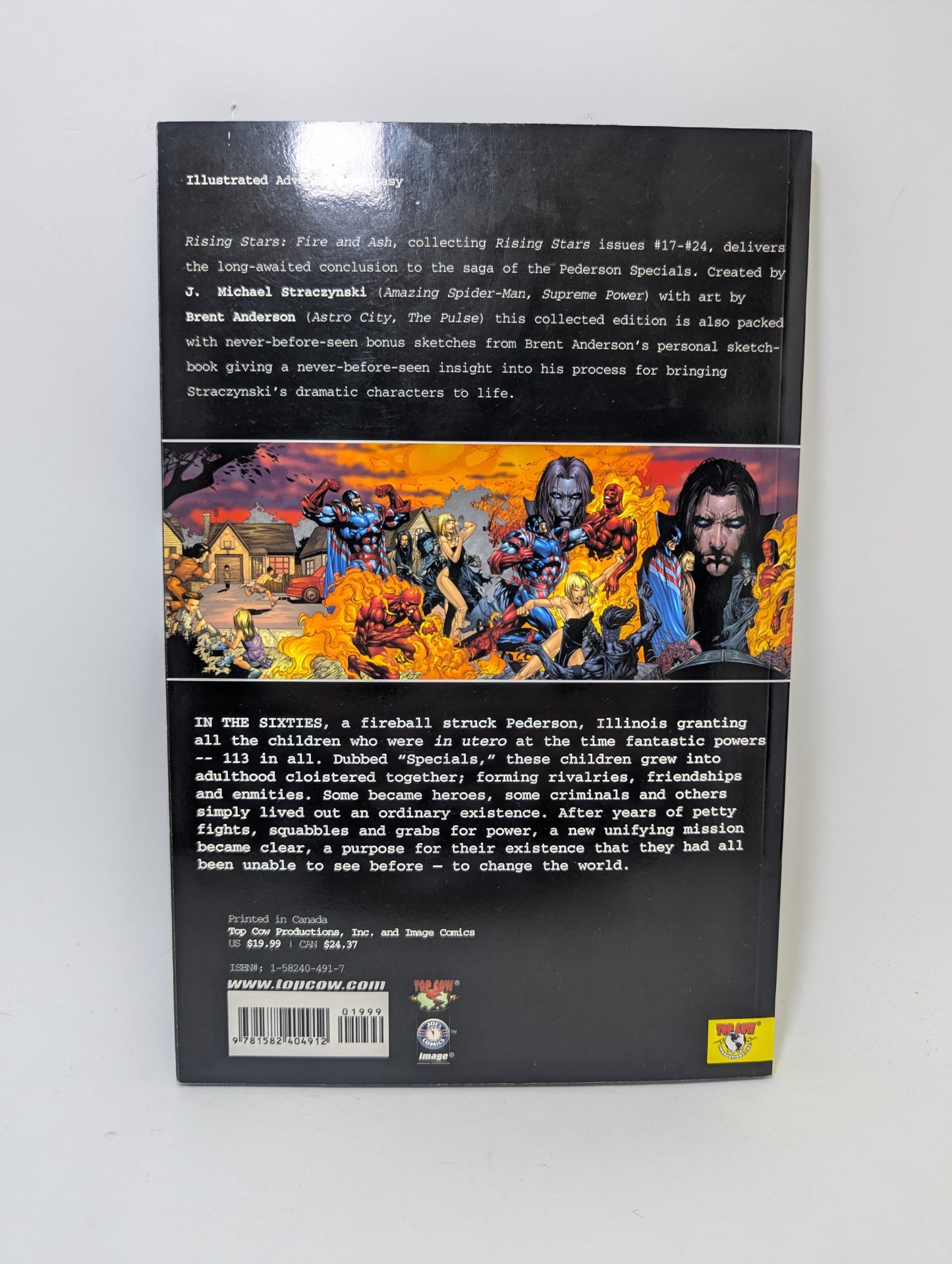 Rising Stars: Fire and Ash, Vol. 3 - Grafinė novelė