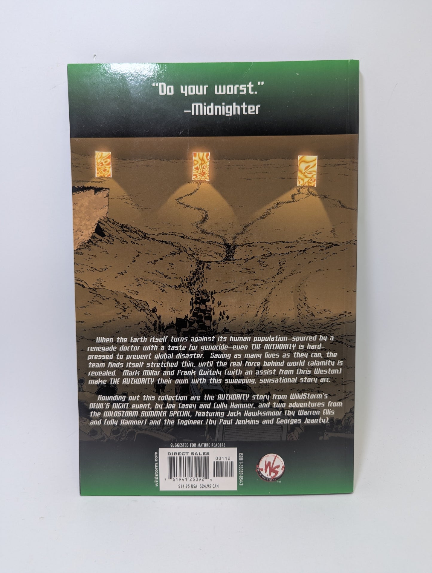 The Authority: Earth Inferno and other stories - Grafinė novelė