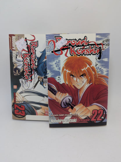 Rurouni Kenshin, Vol. 18-25 - Manga