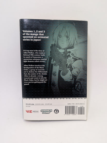 D. Gray-Man, Vol. 1-3 (3in1) - Manga